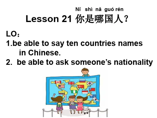 你是哪国人-对外汉语