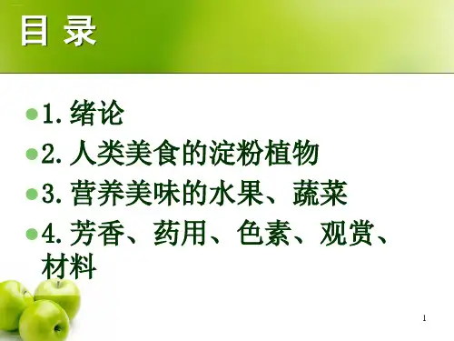 植物和我们的生活植物和我们PPT课件完美版