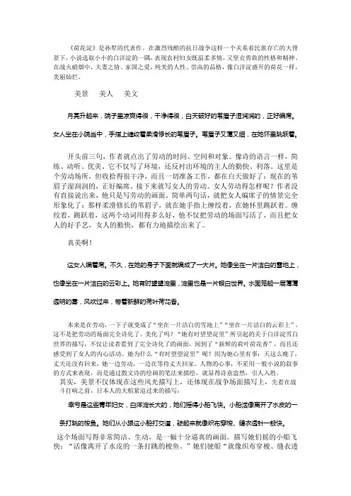 荷花淀2