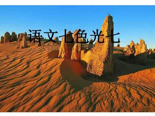 语文教科版三年级上册语文七色光七