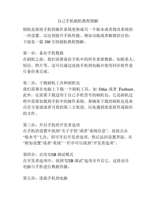 自己手机刷机教程图解