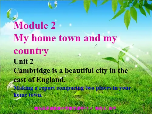 外研版八上Module 2 Unit 2教学课件(PPT82张)