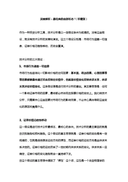 深度解析：最经典的底部形态!(珍藏版)