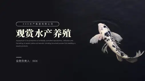水产养殖知识讲解PPT模板