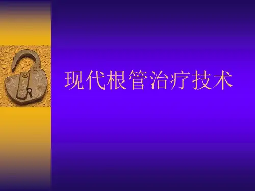 根管治疗技术 PPT课件