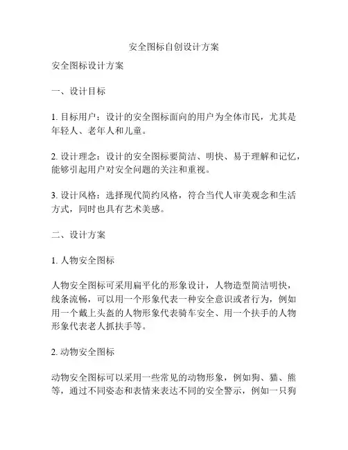 安全图标自创设计方案