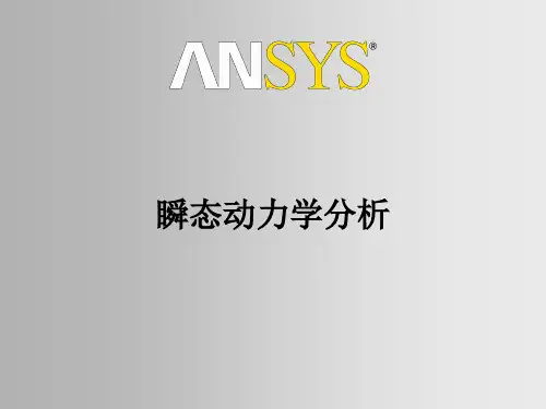 14-瞬态动力学分析