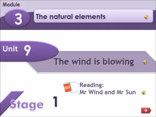最新牛津上海版英语七年级下册 Unit 9 The wind is blowing公开课课件