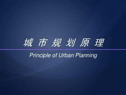 第七章 城市交通与道路系统11