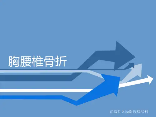 胸椎骨折患者护理查房