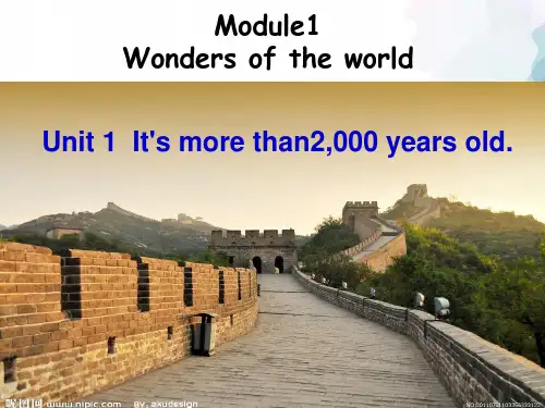 外研版-英语-九年级上册--Module1 1单元课件 