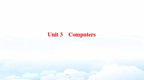 高三英语一轮复习精品课件11：Unit 3 Computers