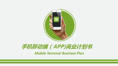 APP商业计划书模板
