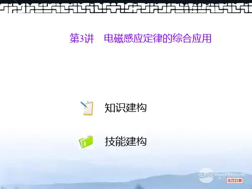 高考物理一轮复习 第9单元电磁感应第3讲 电磁感应定律的综合应用课件 新人教版