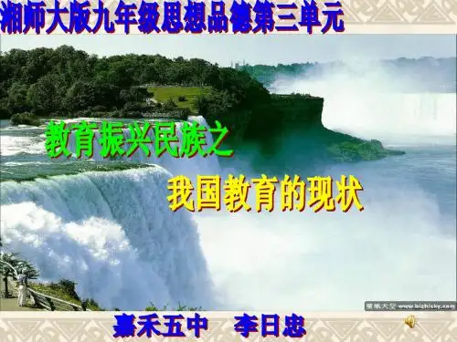 我国教育的现状 (2)