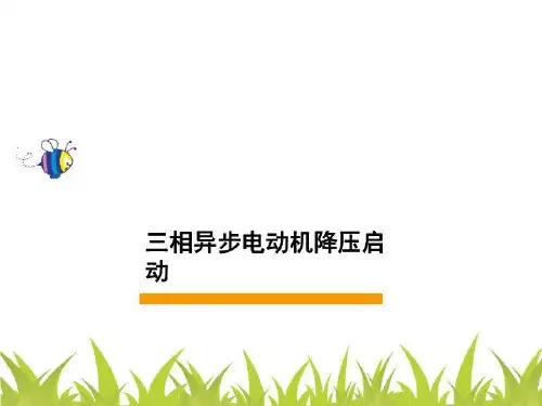 三相异步电动机降压启动