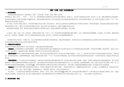 园区(公园、社区)标识标牌系统