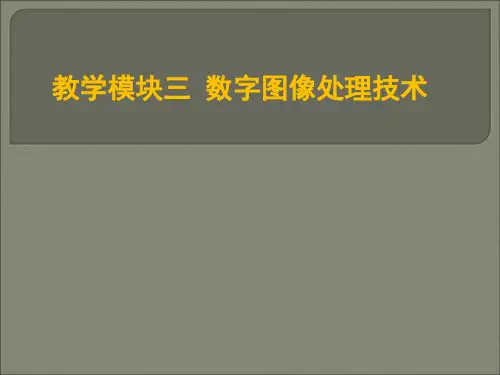 《多媒体技术应用》课件—03 数字图像处理技术