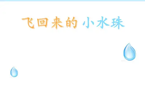 四年级上册科学课件-5.2 飞回来的小水珠-湘科版(共17张PPT)