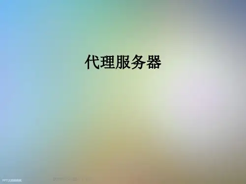 代理服务器