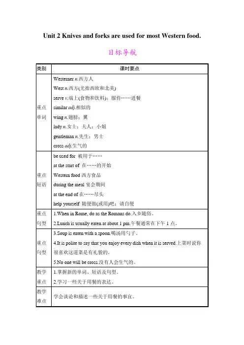 外研版英语九年级下册Module 6 Unit 2教案与反思