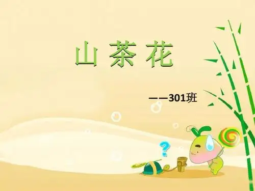 山茶花课件