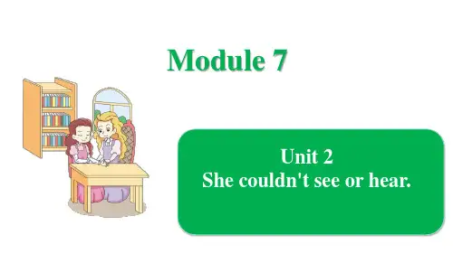 Module 7 Unit 2 课件外研社版(三起)六年级英语下册