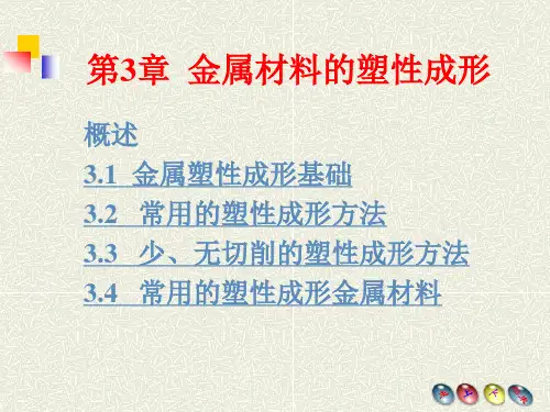 金属材料的塑性成形