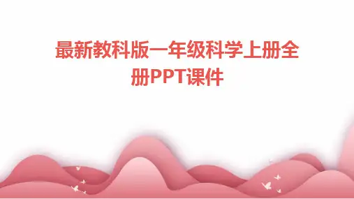 最新教科版一年级科学上册全册PPT课件