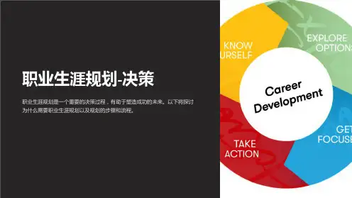 职业生涯规划-决策