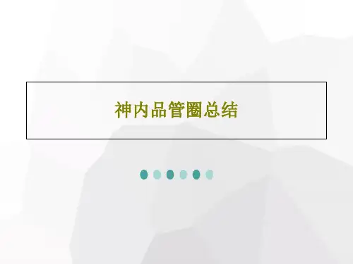 神内品管圈总结共26页