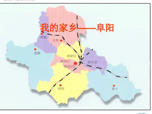家乡阜阳PPT