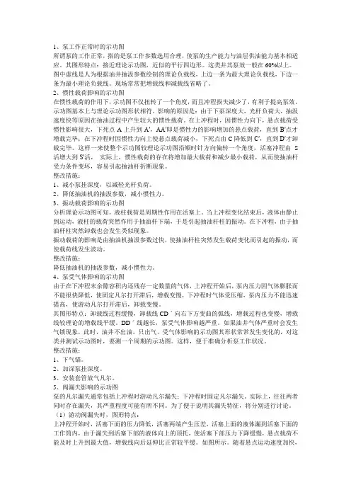 示功图分析原理