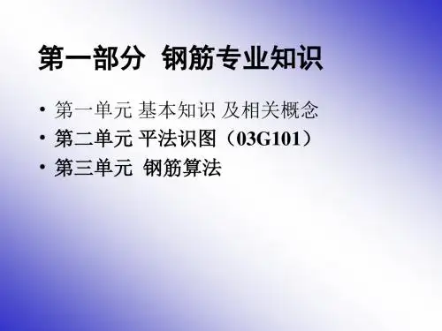 梁柱板钢筋平法标注图解