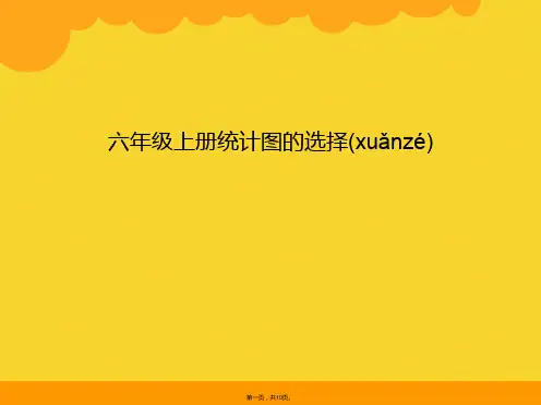 六年级上册统计图的选择(共10张PPT)精选