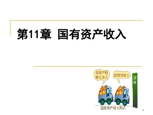 第11章 国有资产收入