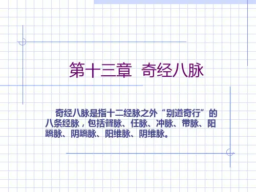 人体经络穴位图谱13督脉