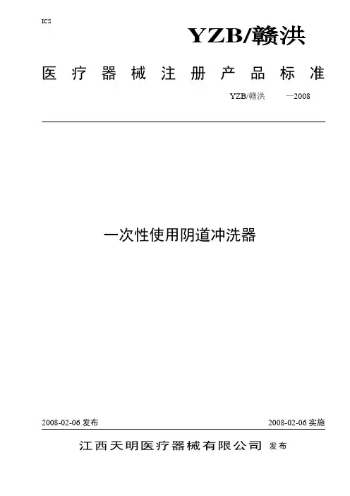 标准-阴道冲洗器