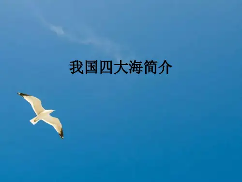 五年级下册语文-第二单元 拓展知识 我国四大海简介 ppt课件