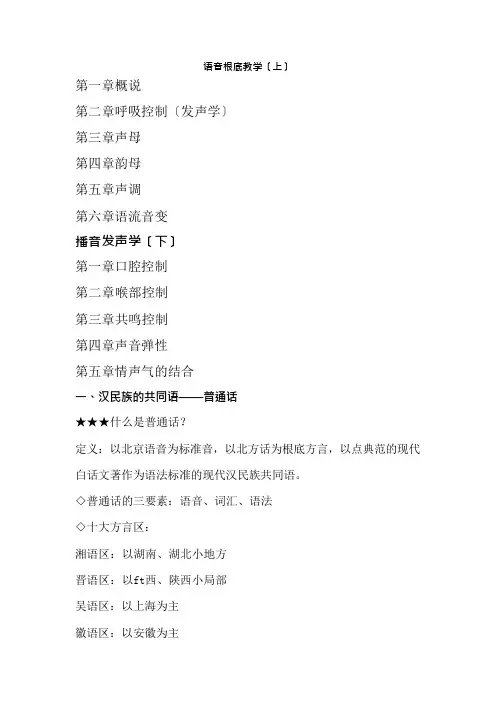 播音主持专业课件