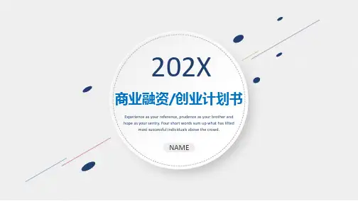 微粒体商务创意简约微立体电子商务公司介绍商业计划书PPT模板