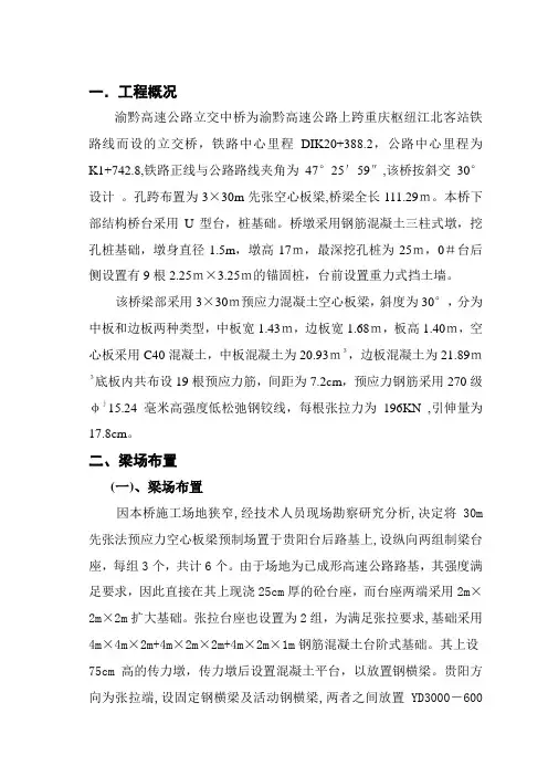 (框图)先张法预应力空心板梁施工工艺
