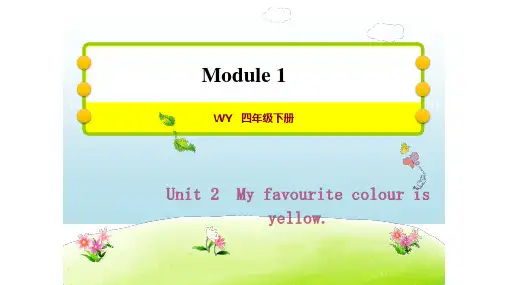 四年级下册英语习题课件    Unit 2 He’s cool    外研版(共16张PPT)