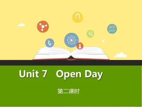 牛津上海版(深圳)五下Unit 7《Open day》(第二课时)课件