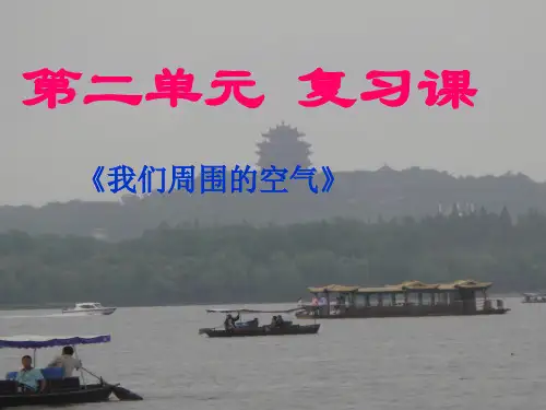 人教版九年级化学《我们周围的空气》ppt1