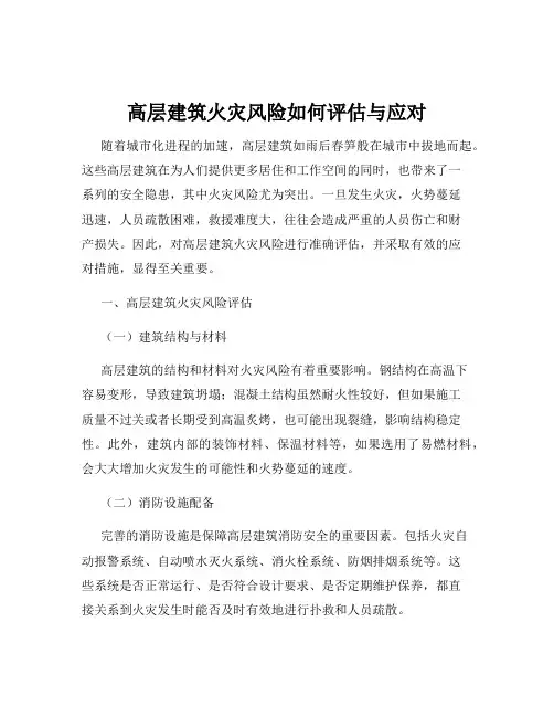 高层建筑火灾风险如何评估与应对