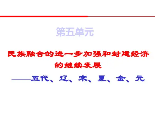 历史高考总复习宋元部分-中国古代史课件