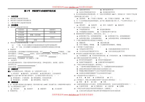 2.3神经调节与体液调节的关系