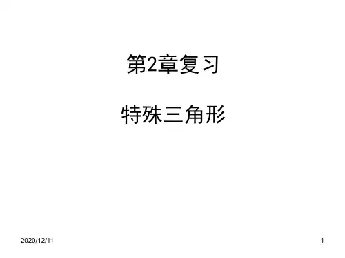 第2章特殊三角形复习PPT教学课件