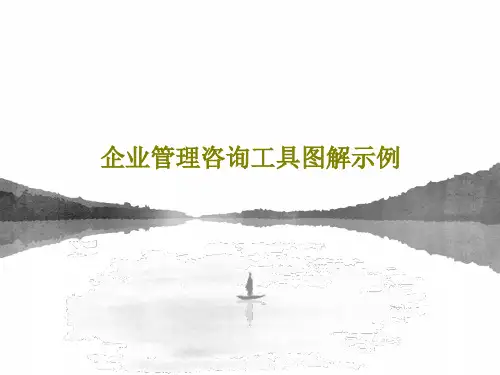 企业管理咨询工具图解示例PPT共33页